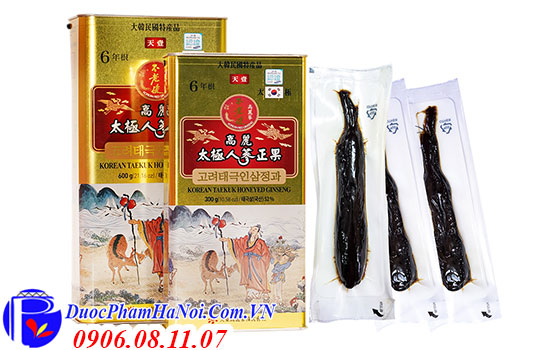 Thiên sâm tẩm mật ong Korean Taekuk Honeyed Ginseng