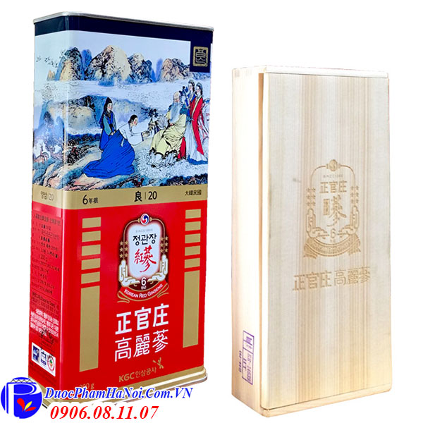 Lương sâm KGC hộp thiếc 300gr