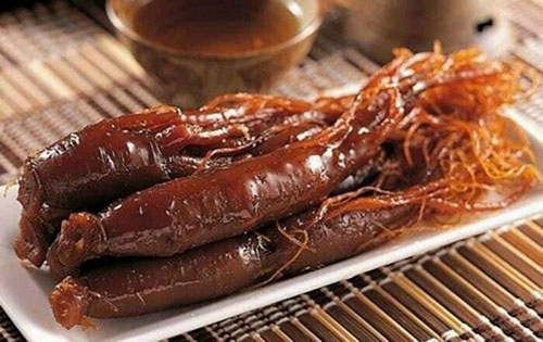 Sâm Tẩm Mật Ong Nguyên Củ