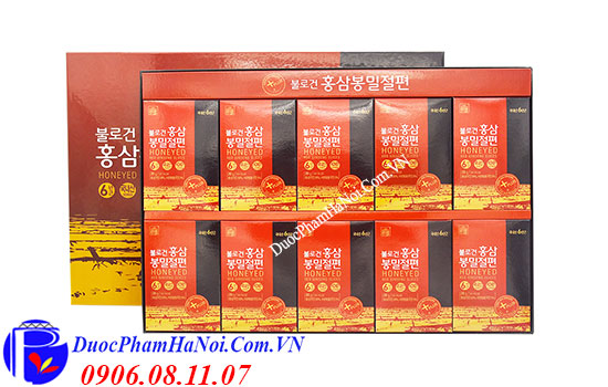 sâm thái lát mật ong Daedong Honeyed Red Ginseng Slices Hàn Quốc
