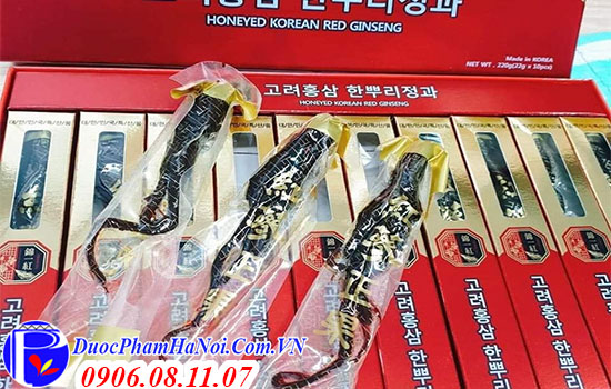 Hồng sâm củ tẩm mật ong Honeyed Korean Red Ginseng