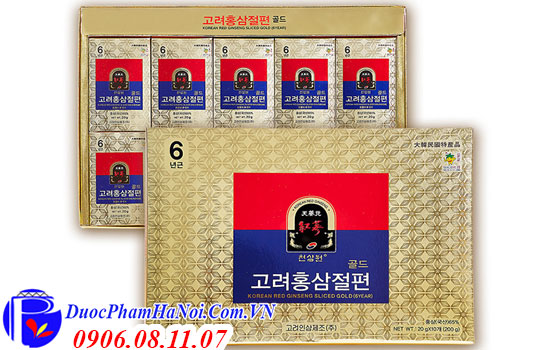 Hồng sâm lát Cheonsamwon Hàn Quốc