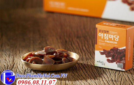 Hồng sâm thái lát tẩm mật ong Achimmadang Hàn Quốc