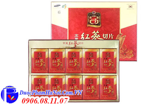 Sâm thái lát mật ong Honey Sliced Korean Red Ginseng