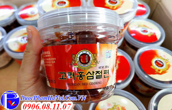 Sâm Lát Tẩm Mật Ong Hộp Nhựa 200G Chính Hãng Hàn Quốc Giá Rẻ