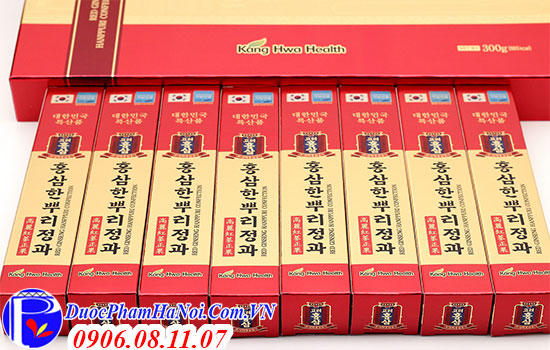 Sâm nguyên củ tẩm mật ong Hàn Quốc Red Ginseng Hanppuri Confection