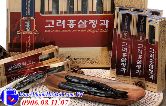 Sâm tẩm mật ong nguyên củ Kanghwa