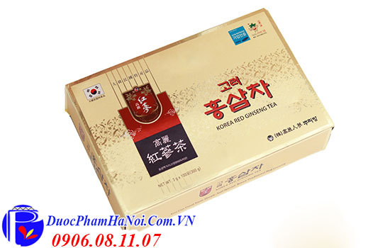 Trà hồng sâm Korean Red Ginseng Tea Hàn Quốc