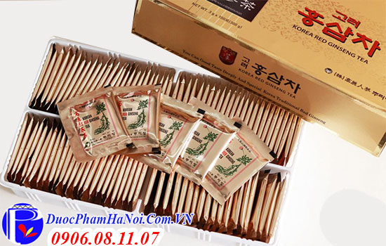 Trà hồng sâm Korean Red Ginseng Tea Hàn Quốc