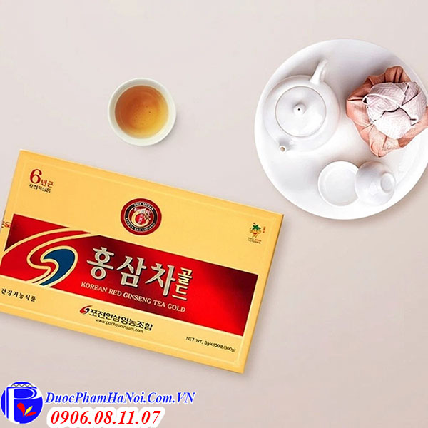 Tr&agrave; hồng s&acirc;m H&agrave;n Quốc Pocheon