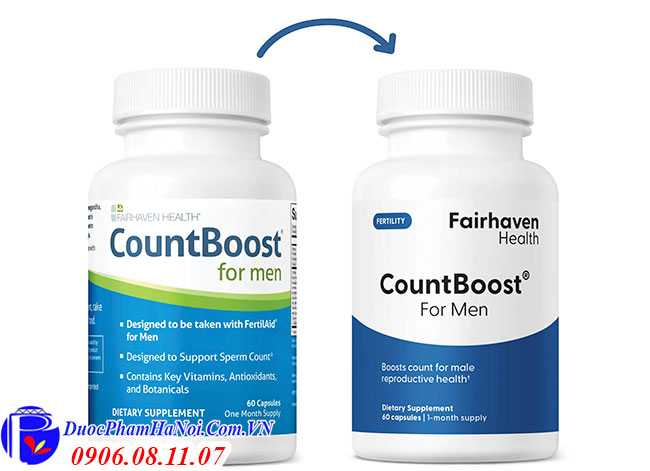 Countboost for men 60 viên