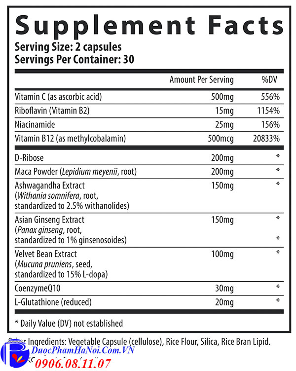 Countboost for men 60 viên
