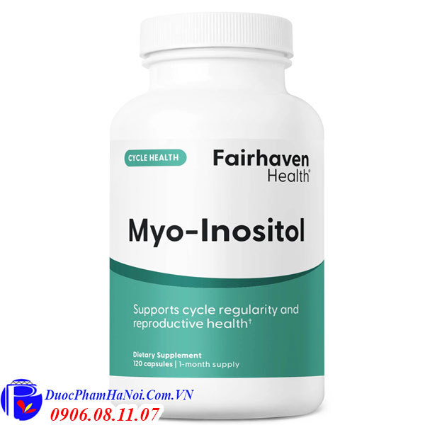 fairhaven health myo inositol 2000mG 120 Vien Cua My