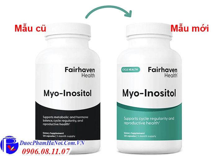 fairhaven health myo inositol 2000mG 120 Vien Cua My