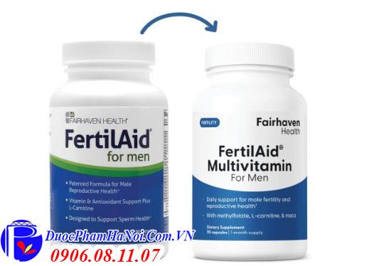 FertilAid Multivitamin For Men 90 vien cua My