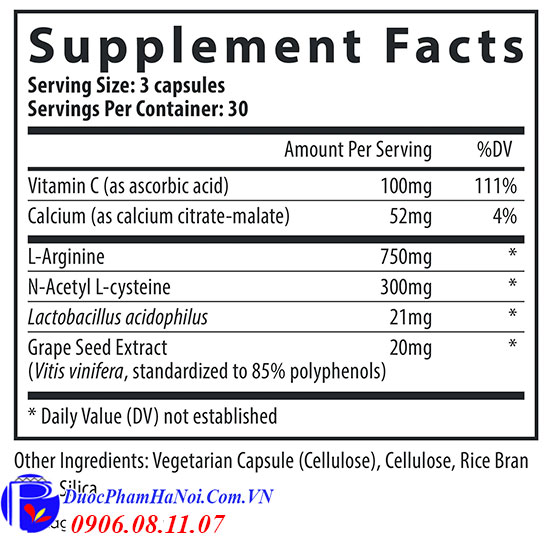 FertileCM For Women 90 Vien Cua My Tang Chat Nhay Co Tu Cung