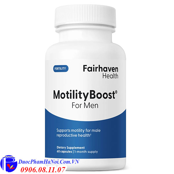 MotilityBoost for men 60 viên của Mỹ