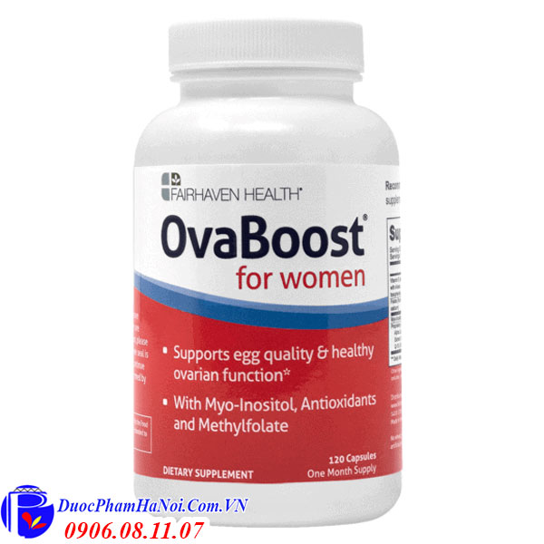 Ovaboost for women 120 viên chính hãng từ Mỹ