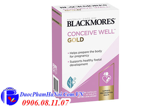 Blackmores conceive well gold