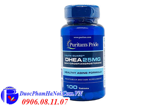 Puritan's Pride DHEA 25Mg 100 viên của Mỹ