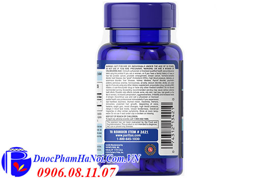 Puritan's Pride DHEA 25Mg 100 viên của Mỹ