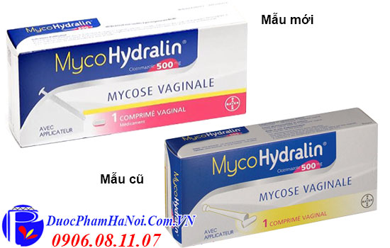 Viên đặt phụ khoa Mycohydralin 500mg