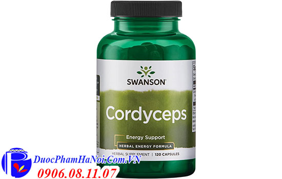Swanson Cordyceps 120 viên