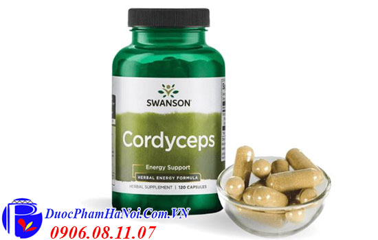 Swanson Cordyceps 120 viên