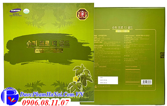 Nước tiểu đường Hàn Quốc Super Pro D Gold