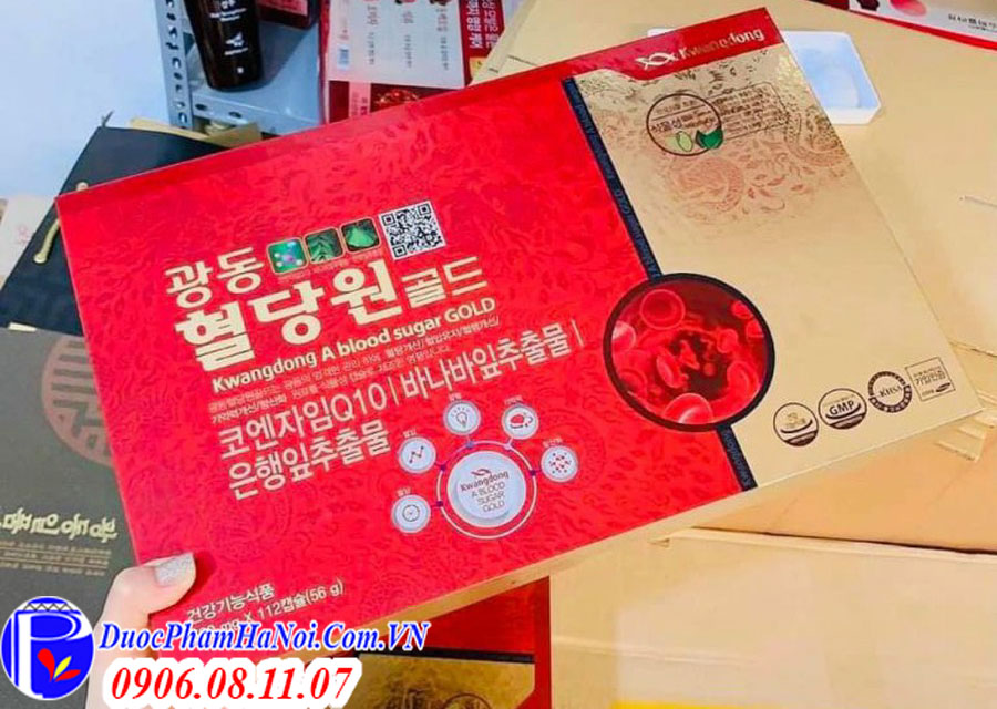 Kwangdong a blood sugar gold 112 viên