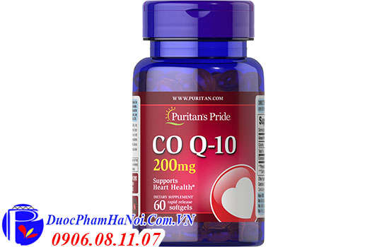 Puritan's pride coq10 200mg 60 viên