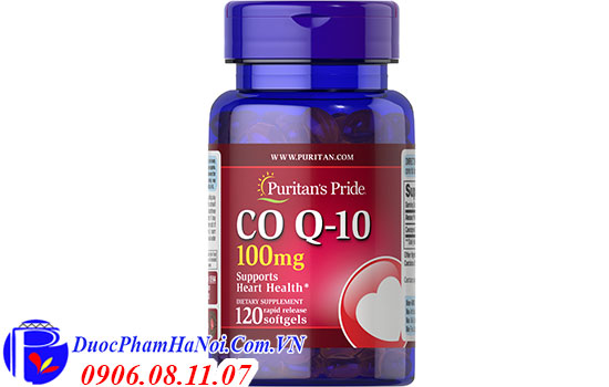 Puritan's pride coq10 100mg của Mỹ 120 viên
