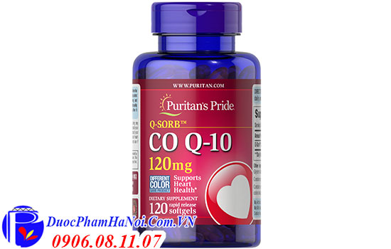 Puritan's pride coq10 120mg 120 viên