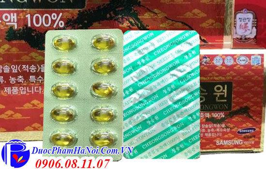 Tinh dầu thông đỏ cheongsongwon