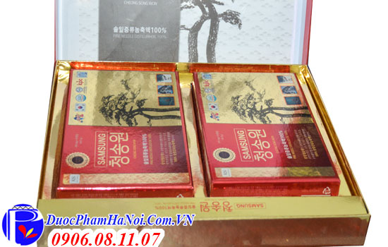 Tinh dầu thông đỏ chính phủ Samsung