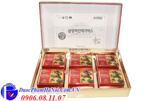 Tinh dầu thông đỏ Samsung 180 viên