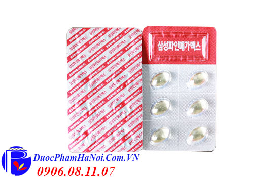 Tinh dầu thông đỏ Samsung Pine Mega Max 120 viên