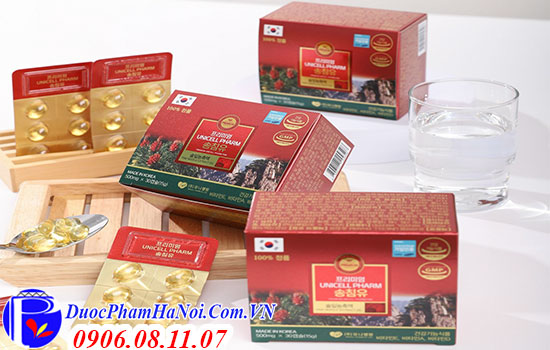 Tinh dầu thông đỏ Unicell Hàn Quốc