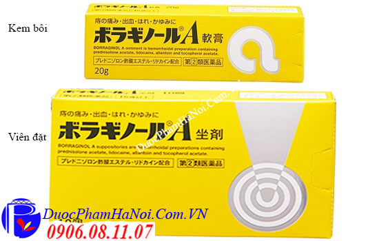 Kem bôi trĩ chữ A Nhật Bản