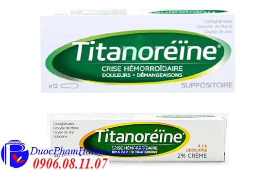 Kem Bôi Trĩ Titanorein Của Pháp