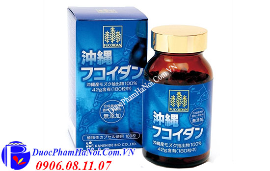 Fucoidan xanh Nhật Bản 180 viên