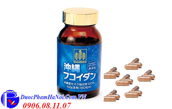 Fucoidan xanh Nhật Bản 180 viên