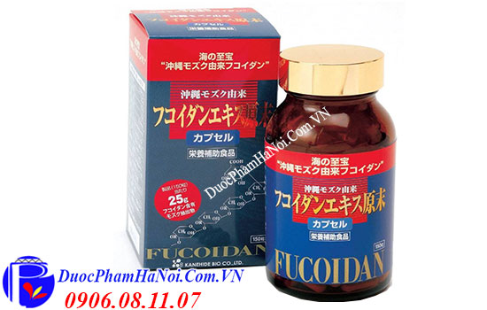Tảo Fucoidan đỏ 150 viên Nhật Bản