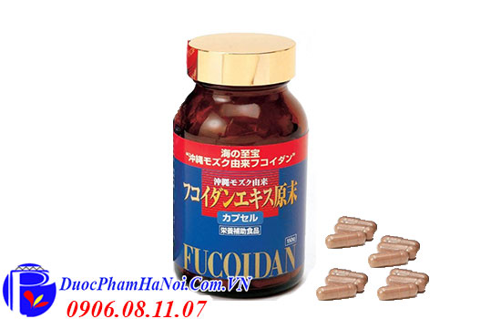 Tảo Fucoidan đỏ 150 viên Nhật Bản