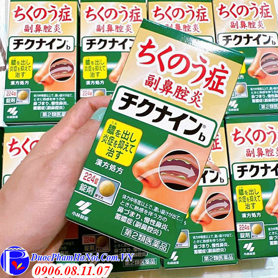 Viêm xoang chikunain nhật bản 224 viên