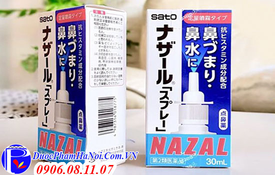 Xịt mũi Nazal của Nhật 30mL