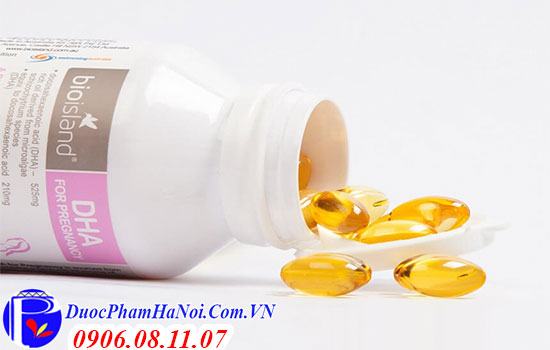 dha bầu bio island 60 viên