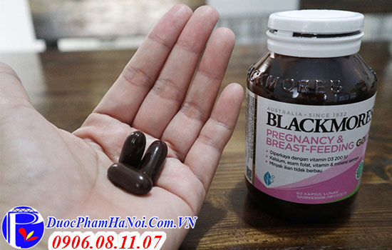 Blackmores pregnancy & breast feeding gold 180 viên