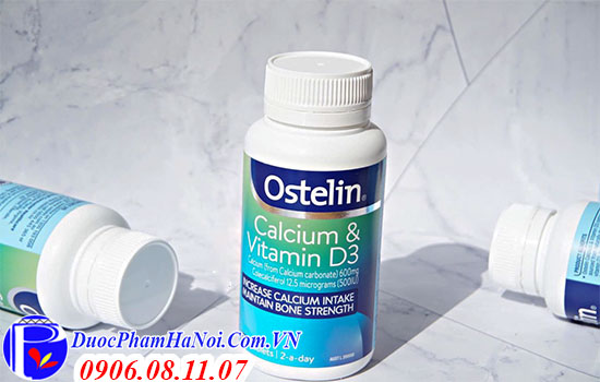Ostelin calcium & vitamin d3 cho bà bầu