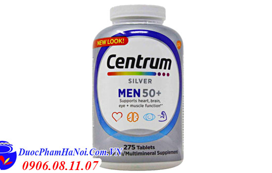Centrum Silver Men 50+ 275 viên